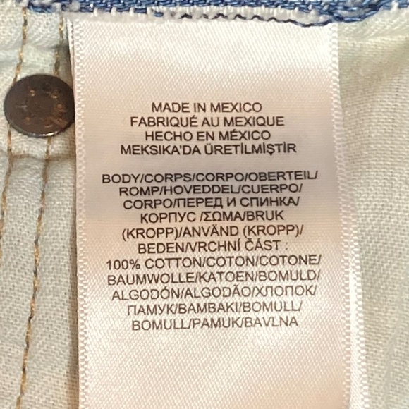 Polo Ralph Lauren Reede High Rise Straight Distressed Size 26 Jeans - Picture 7 of 7